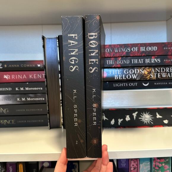 OOP Bones & Fangs By K.L. Speer The Bones Series Paperback Set - Picture 4 of 8